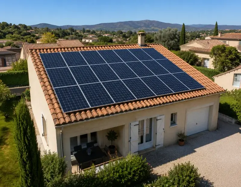 Prime à l'autoconsommation panneaux solaires Condamine — aide financière de l'État